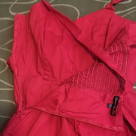 Modern Love Red Dress - Picture 8 of 9